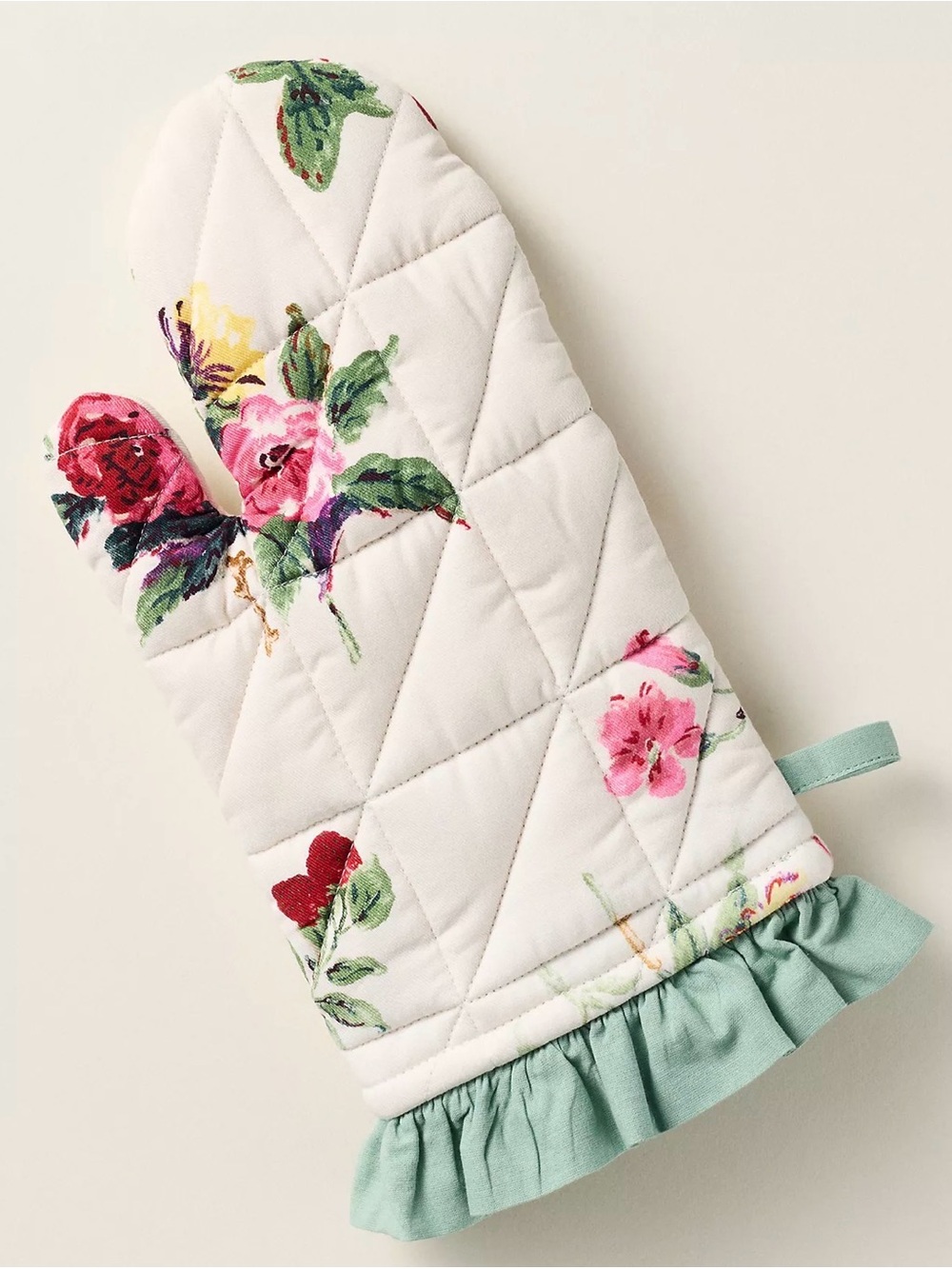 NEW Anthropologie Camille Cotton Oven Mitt and Camille Napkins, Set of 2 - Picture 3 of 5